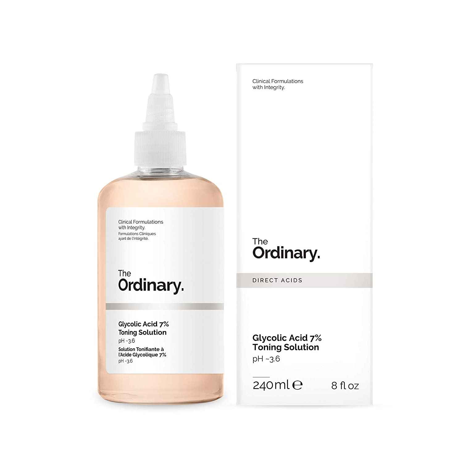 THE ORDINARY GLYCOLIC ACID 7% TONING SOLUTION 240ml/8.1oz image 0