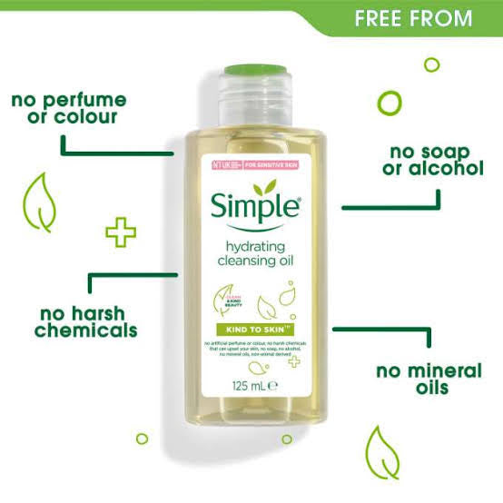 SIMPLE HYDRATING CLEANSING OIL 125ml image 0