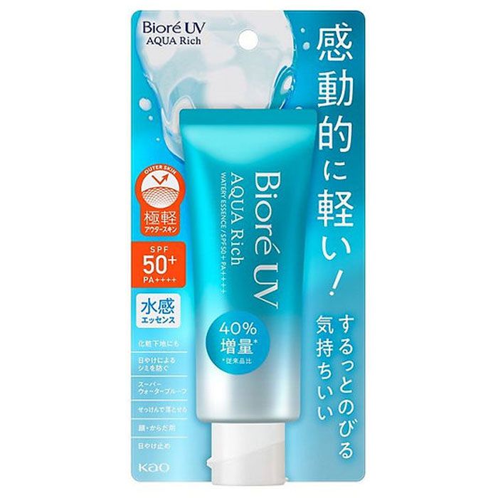 BIORE UV AQUA RICH WATERY ESSENCE SPF 50+ PA++++ 70g image 0