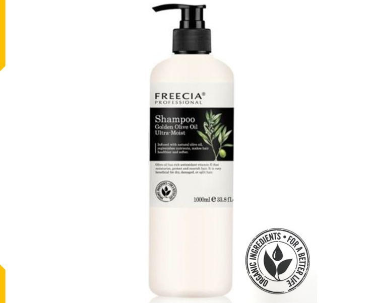 FREECIA SHAMPOO - Golden Olive Oil Ultra-Moist 1000ml