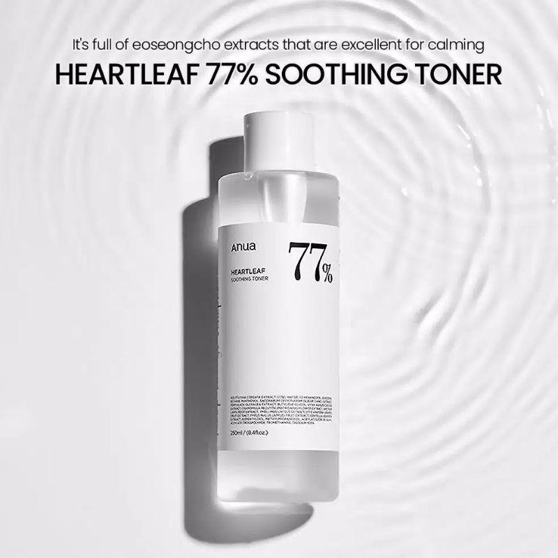 ANUA HEARTLEAF 77% SOOTHING TONER 250ml/8.45oz image 0
