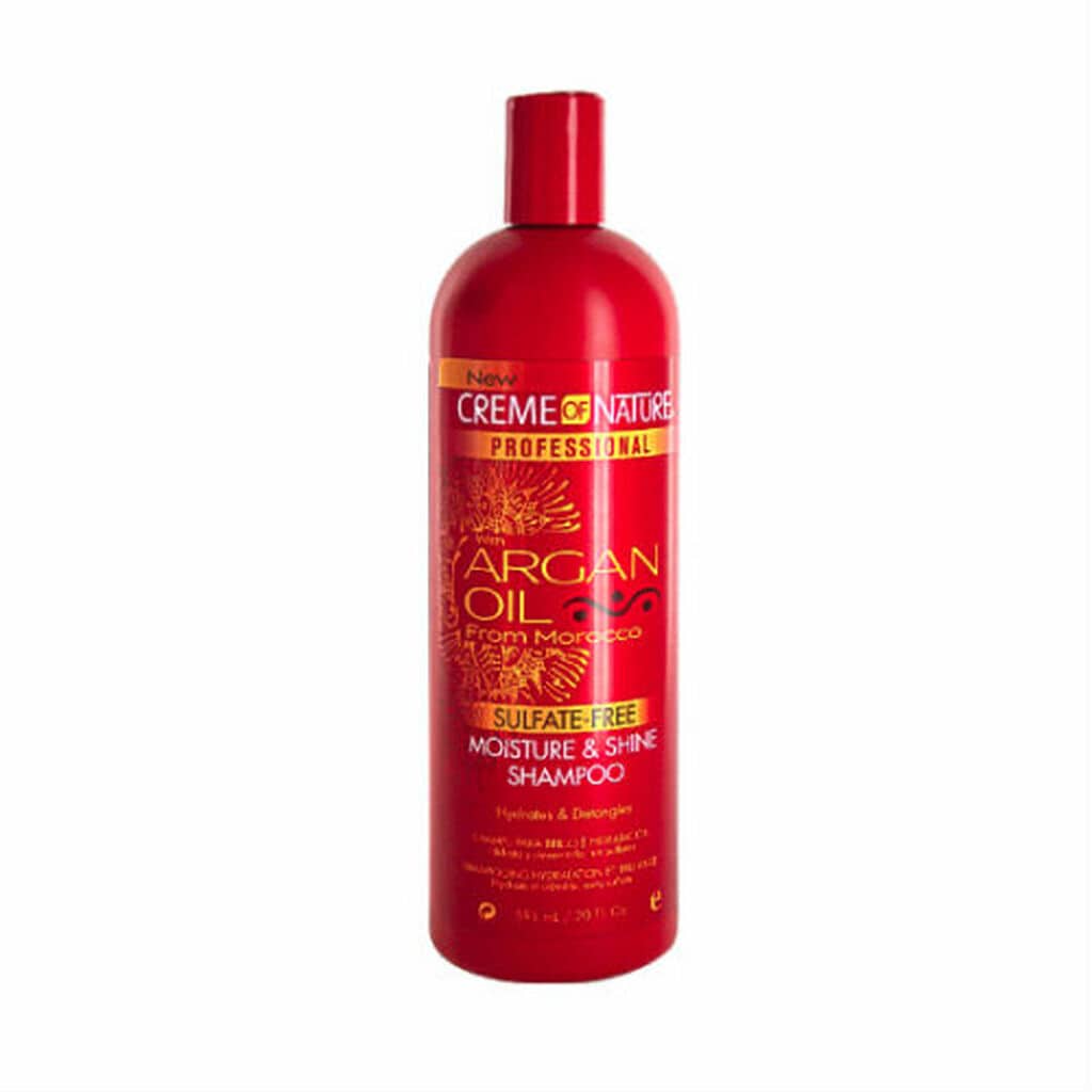 CREME OF NATURE ARGAN OIL SULFATE FREE MOISTURE & SHINE SHAMPOO image 0