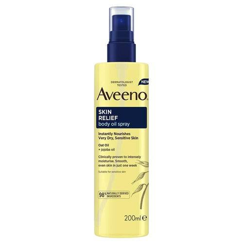AVEENO SKIN RELIEF BODY OIL SPRAY 200ml image 0