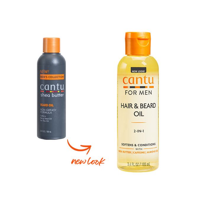 CANTU FOR MEN HAIR & BEARD OIL 3.4oz/100ml image 0