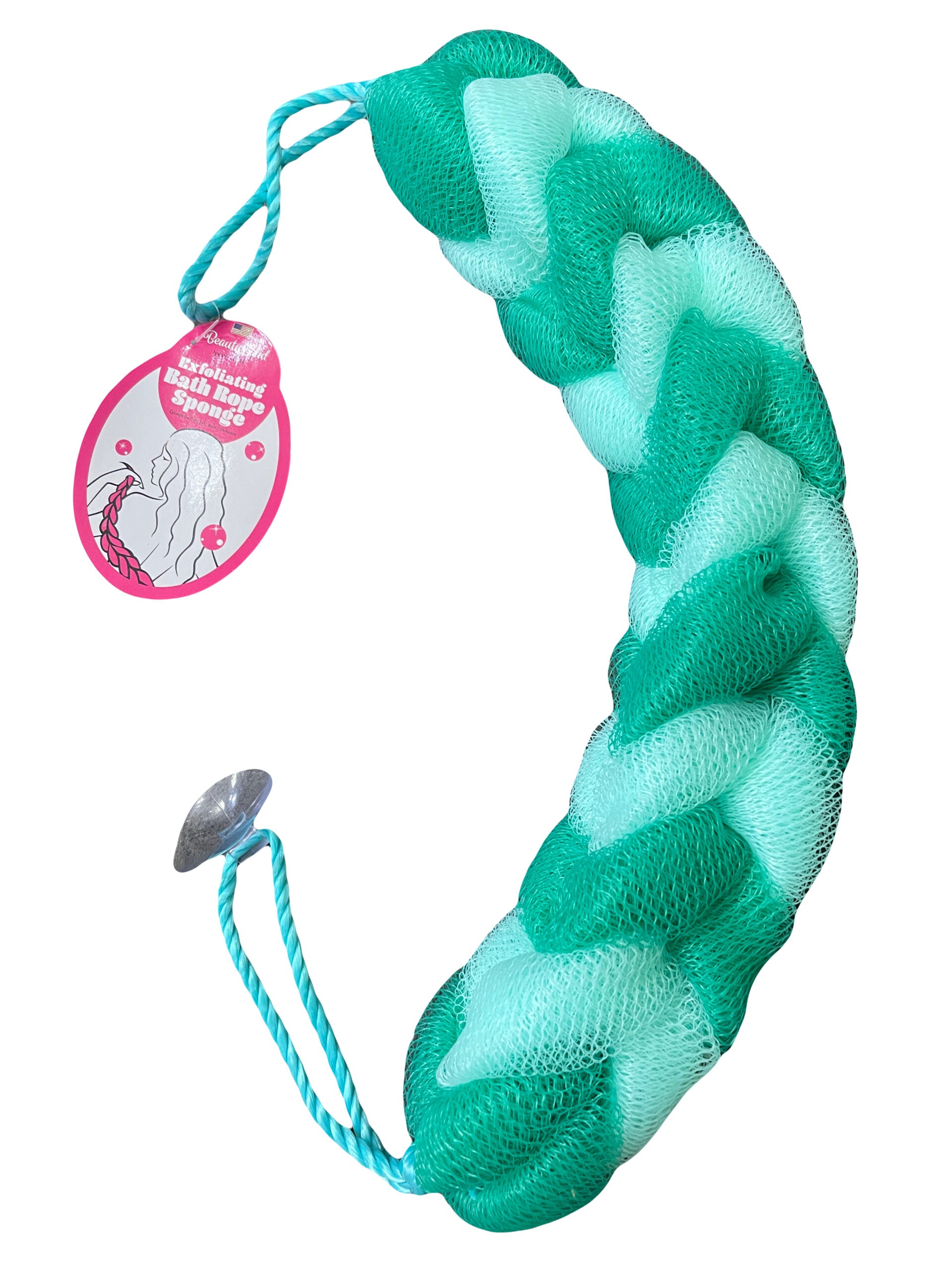 BEAUTYLAND EXFOLIATING BATH ROPE SPONGE image 0