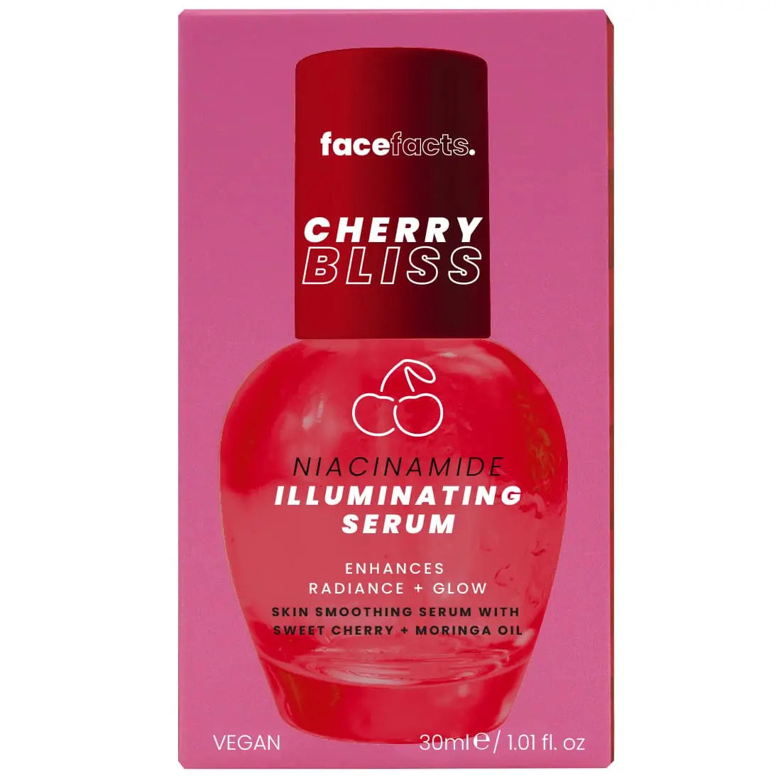 FACEFACTS CHERRY BLISS NIACINAMIDE ILLUMINATING SERUM 30ml/1.01oz