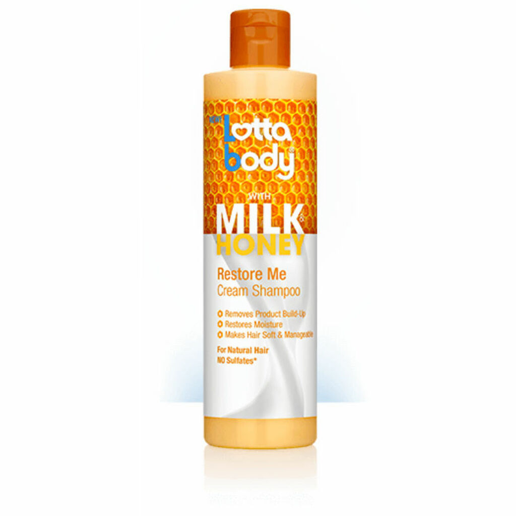 LOTTA BODY MILK HONEY RESTORE ME CREAM SHAMPOO 10.1oz/300ml image 0