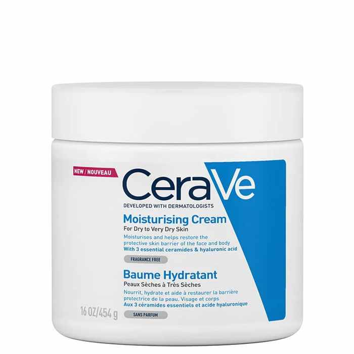 CERAVE MOISTURISING CREAM FOR DRY TO VERY DRY SKIN 16oz/454g (UK VERSION) image 0