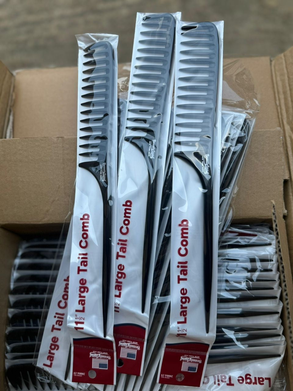 BEAUTYLAND 11 1/2” LARGE TAIL COMB