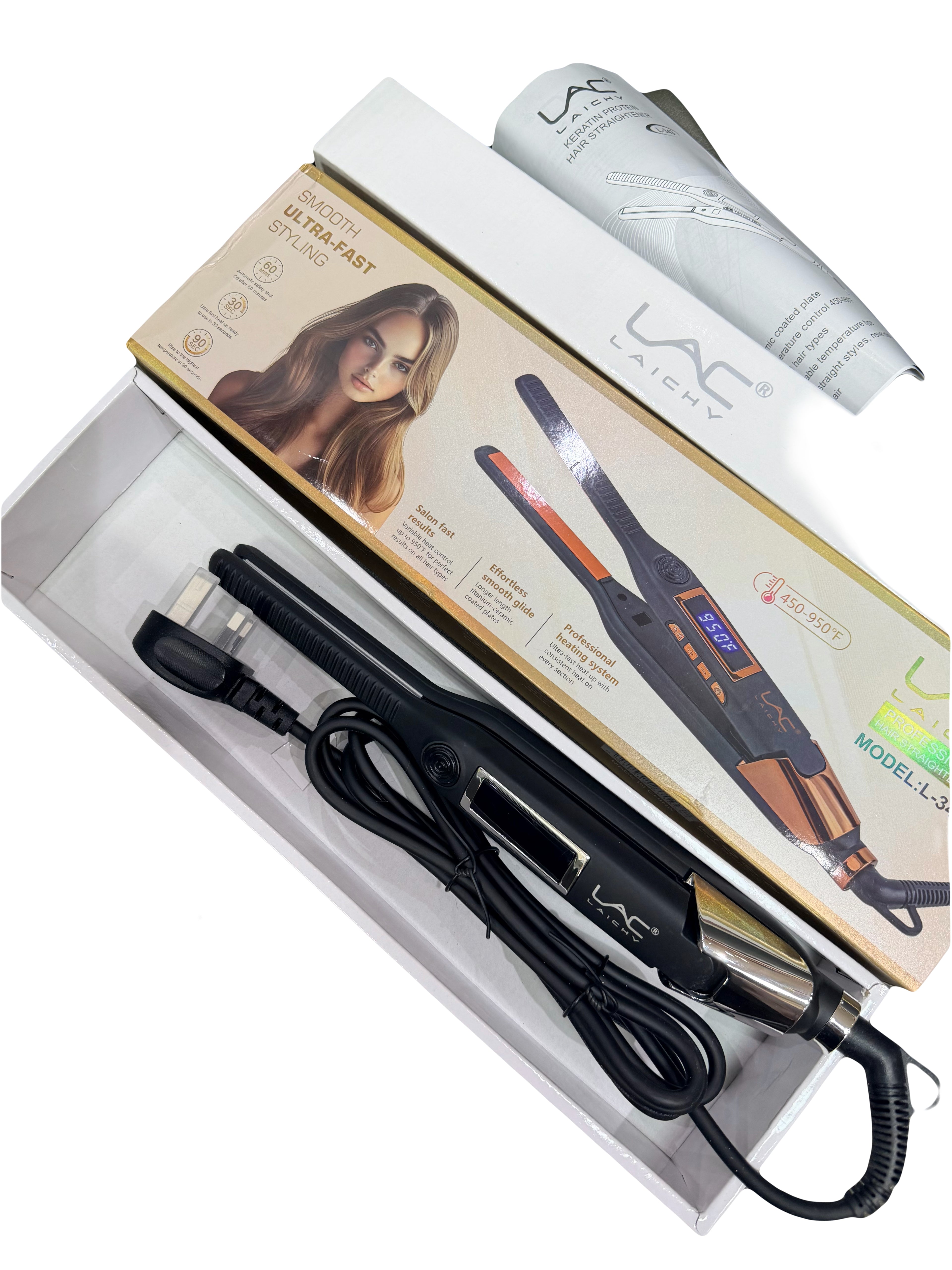 LAC LAICHY PROFESSIONAL HAIR STRAIGHTENER - PIXIE STRAIGHTENER