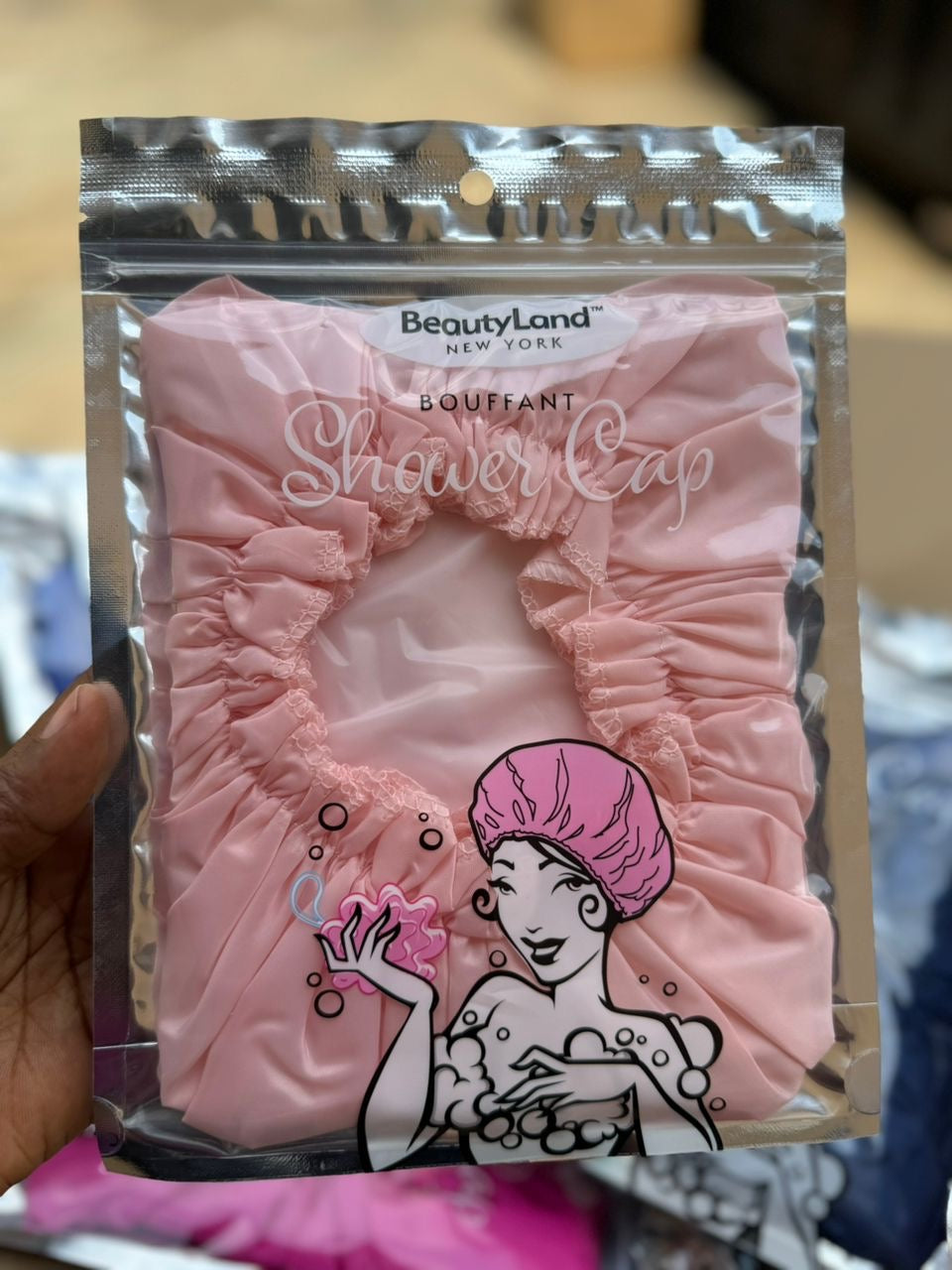 BEAUTYLAND WOVEN SHOWER CAP