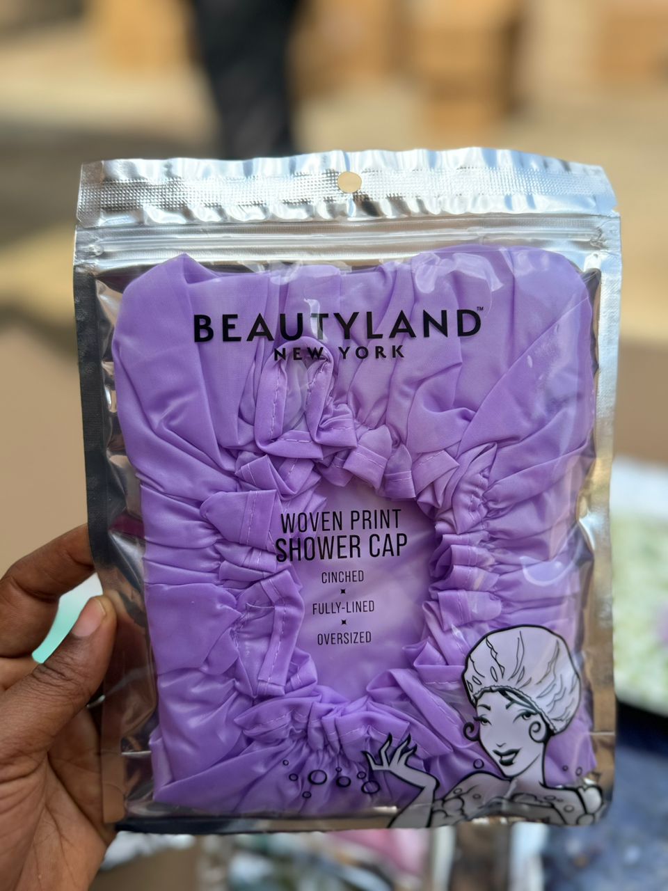 BEAUTYLAND WOVEN SHOWER CAP