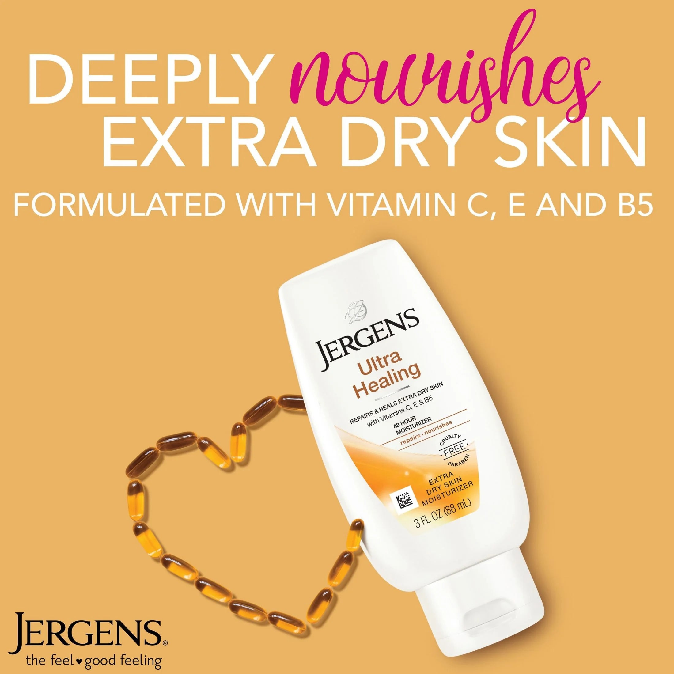 JERGENS ULTRA HEALING EXTRA DRY SKIN MOISTURIZER