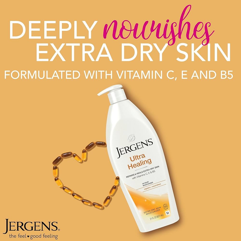 JERGENS ULTRA HEALING EXTRA DRY SKIN MOISTURIZER