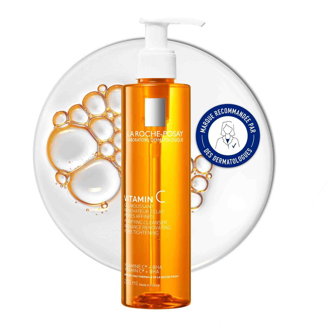 LA ROCHE-POSAY VITAMIN C GEL MOUSSANT PURIFYING CLEANSER 200ML