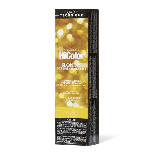 LOREAL HICOLOR BLONDES - H15 GOLDEN GINGER 49.29g/1.74oz