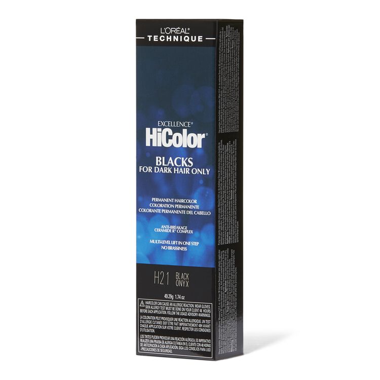 LOREAL HICOLOR BLACKS - H21 BLACK ONYX 49.29g/1.74oz
