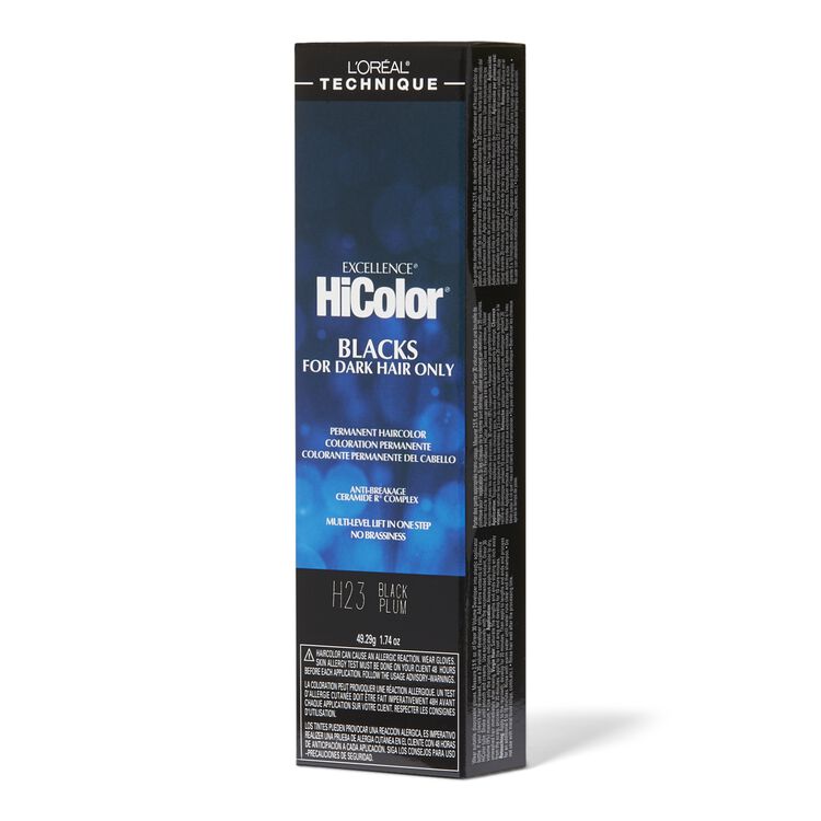 LOREAL HICOLOR BLACKS - H23 BLACK PLUM 49.29g/1.74oz