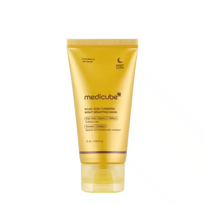 MEDICUBE KOJIC ACID TURMERIC NIGHT WRAPPING MASK 75ml/2.53oz