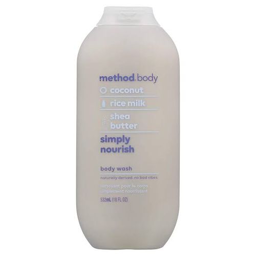 METHOD BODY SIMPLY NOURISH BODY WASH 532ml/18oz