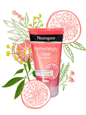 NEUTROGENA REFRESHINGLY CLEAR DAILY EXFOLIATOR 150ml