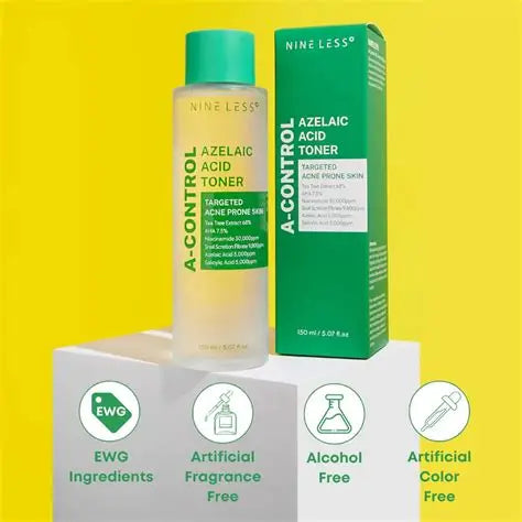 NINE LESS A-CONTROL AZELAIC ACID TONER 150ml/5.07oz