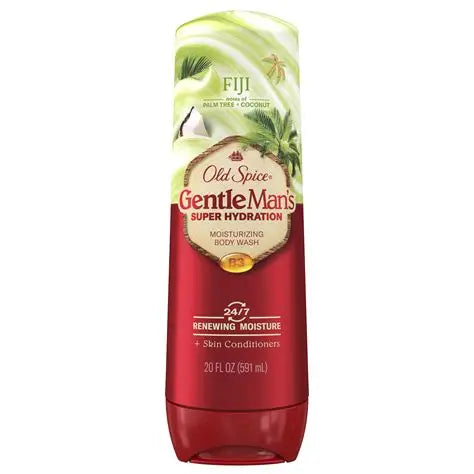 OLD SPICE GENTLEMAN’S MOISTURIZING BODY WASH - FIJI NOTES OF PALM TREE + COCONUT 20oz/591ml