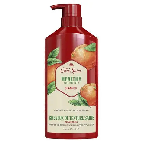 OLD SPICE HEALTHY FEELING HAIR SHAMPOO 650ml/21.9oz