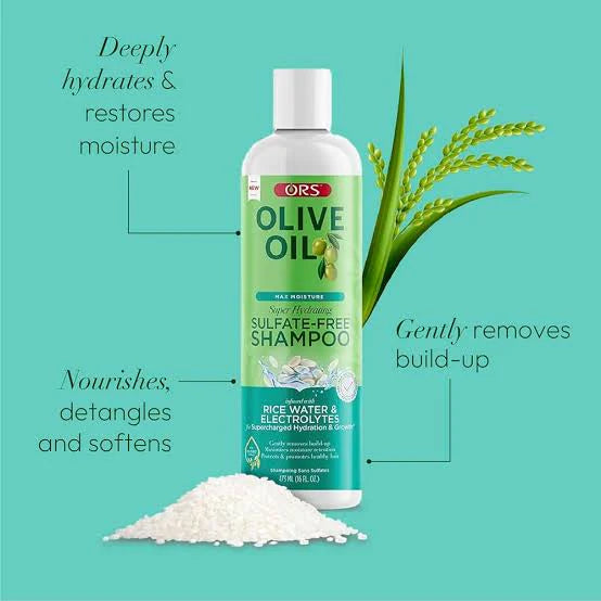 ORS OLIVE OIL SUPER HYDRATING SULFATE-FREE SHAMPOO 473ml/16oz