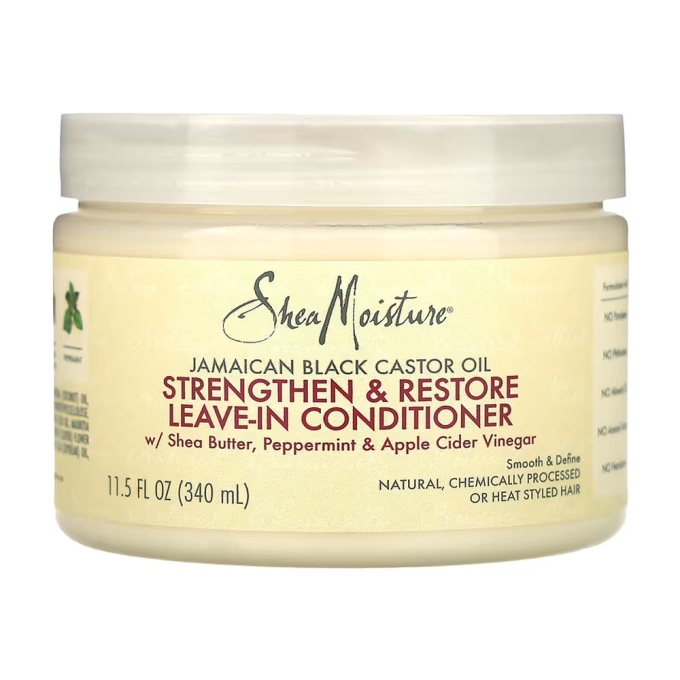 SHEA MOISTURE JAMAICAN BLACK CASTOR OIL STRENGTHEN & RESTORE LEAVE-IN CONDITIONER