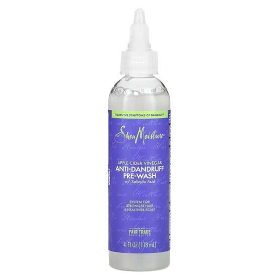 SHEA MOISTURE APPLE CIDER VINEGAR ANTI-DANDRUFF PRE-WASH 4oz/118ml