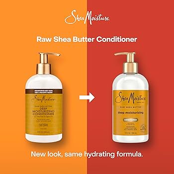 SHEA MOISTURE RAW SHEA BUTTER DEEP MOISTURIZING CONDITIONER 13oz/384ml