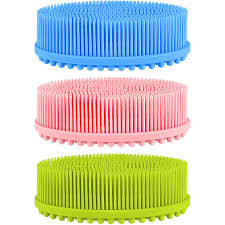 SILICON EXFOLIATING BODY SCRUBBER / SILICON BATH BRUSH