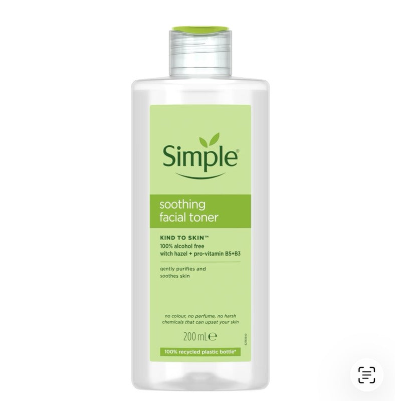 SIMPLE SOOTHING FACIAL TONER 200ml