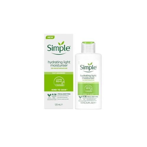SIMPLE HYDRATING LIGHT MOISTURISER 4.2oz/125ml
