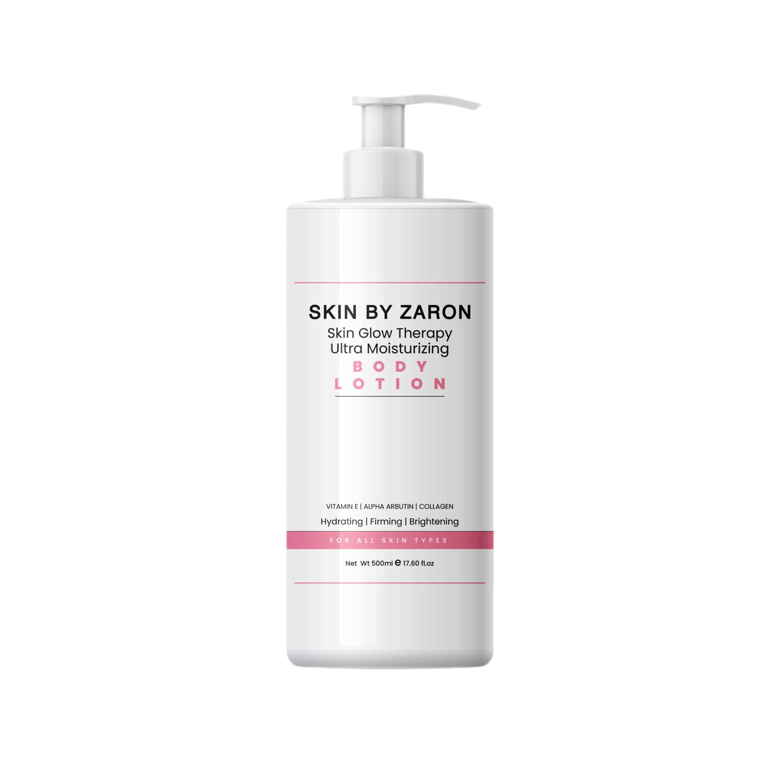 SKIN BY ZARON SKIN GLOW THERAPY ULTRA MOISTURIZING BODY LOTION 500ml/17.60oz
