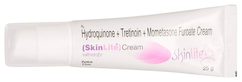 SKINLITE CREAM - Hydroquinone + Tretinoin + Mometasone Furoate Cream 25g