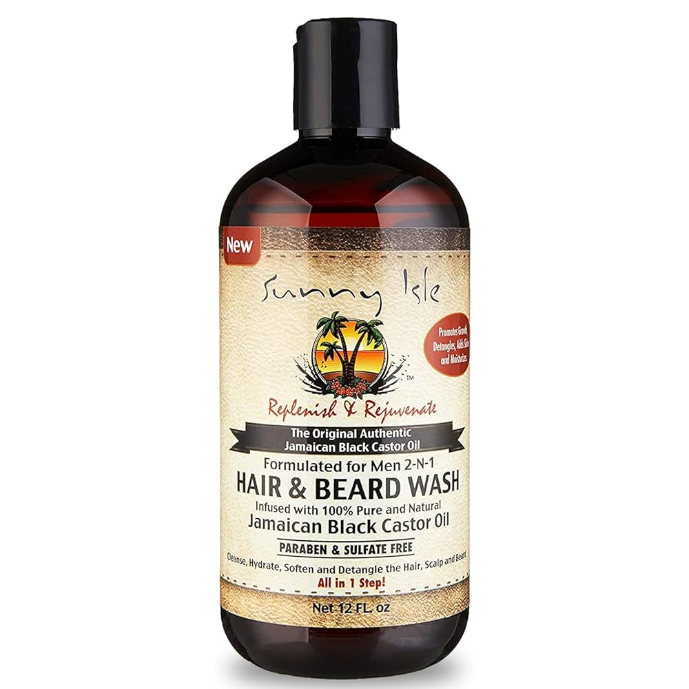 SUNNY ISLE HAIR & BEARD WASH 12oz