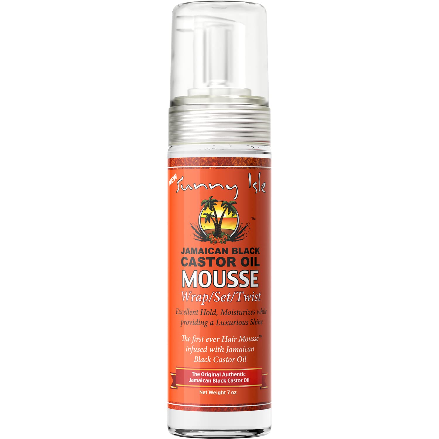 SUNNY ISLE JAMAICAN BLACK CASTOR OIL MOUSSE 7oz