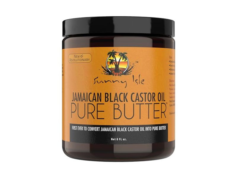 SUNNY ISLE JAMAICAN BLACK CASTOR OIL PURE BUTTER 236ml/8oz