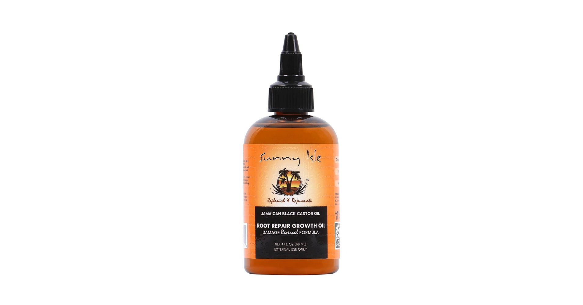 SUNNY ISLE JAMAICAN BLACK CASTOR OIL ROOT REPAIR GROWTH OIL 4oz/118ml