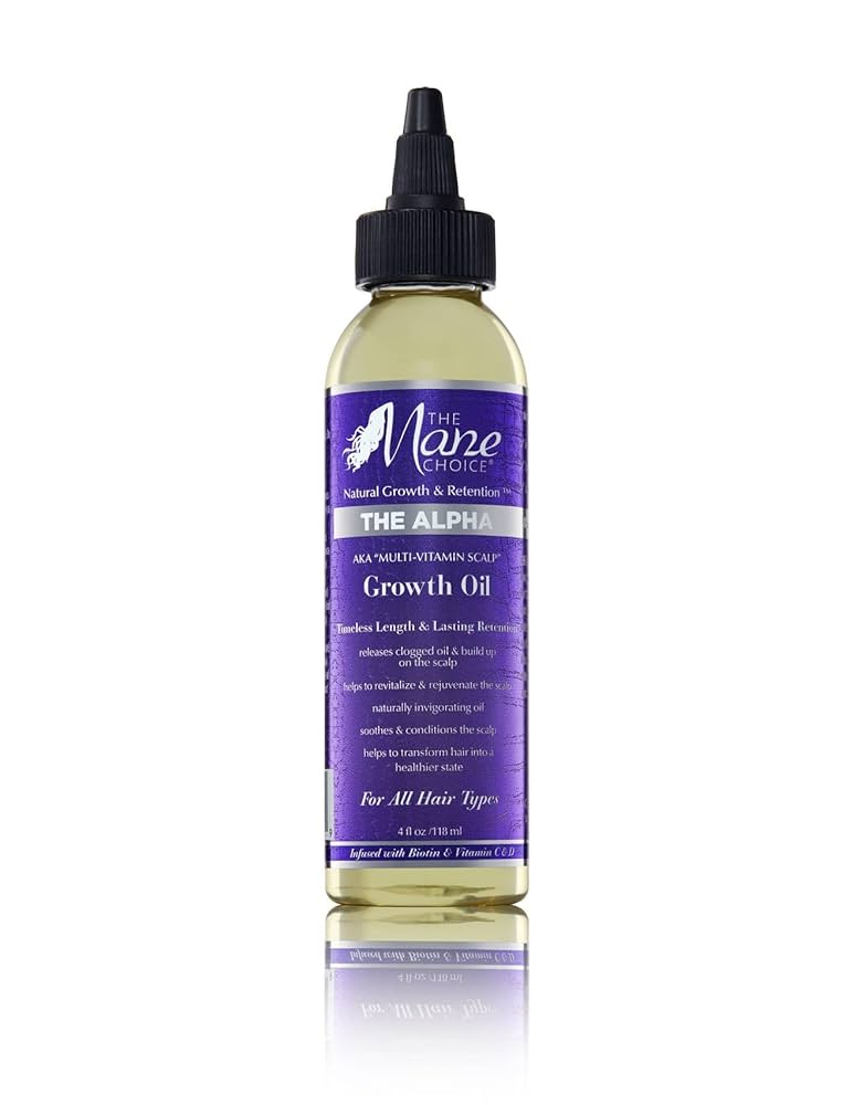 THE MANE CHOICE THE '"ALPHA'' GROWTH OIL 4oz/118ml