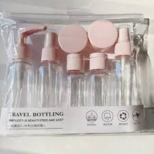 TRAVEL BOTTLE SET - 7PCS