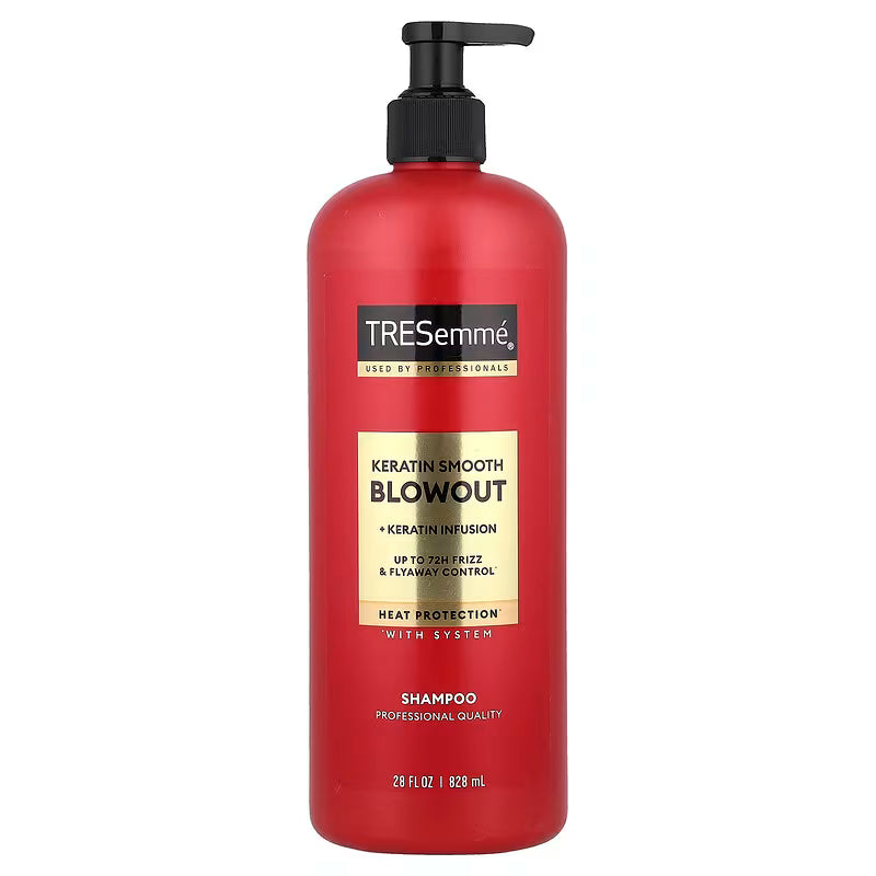 TRESEMME KERATIN SMOOTH BLOWOUT SHAMPOO 28oz/828ml
