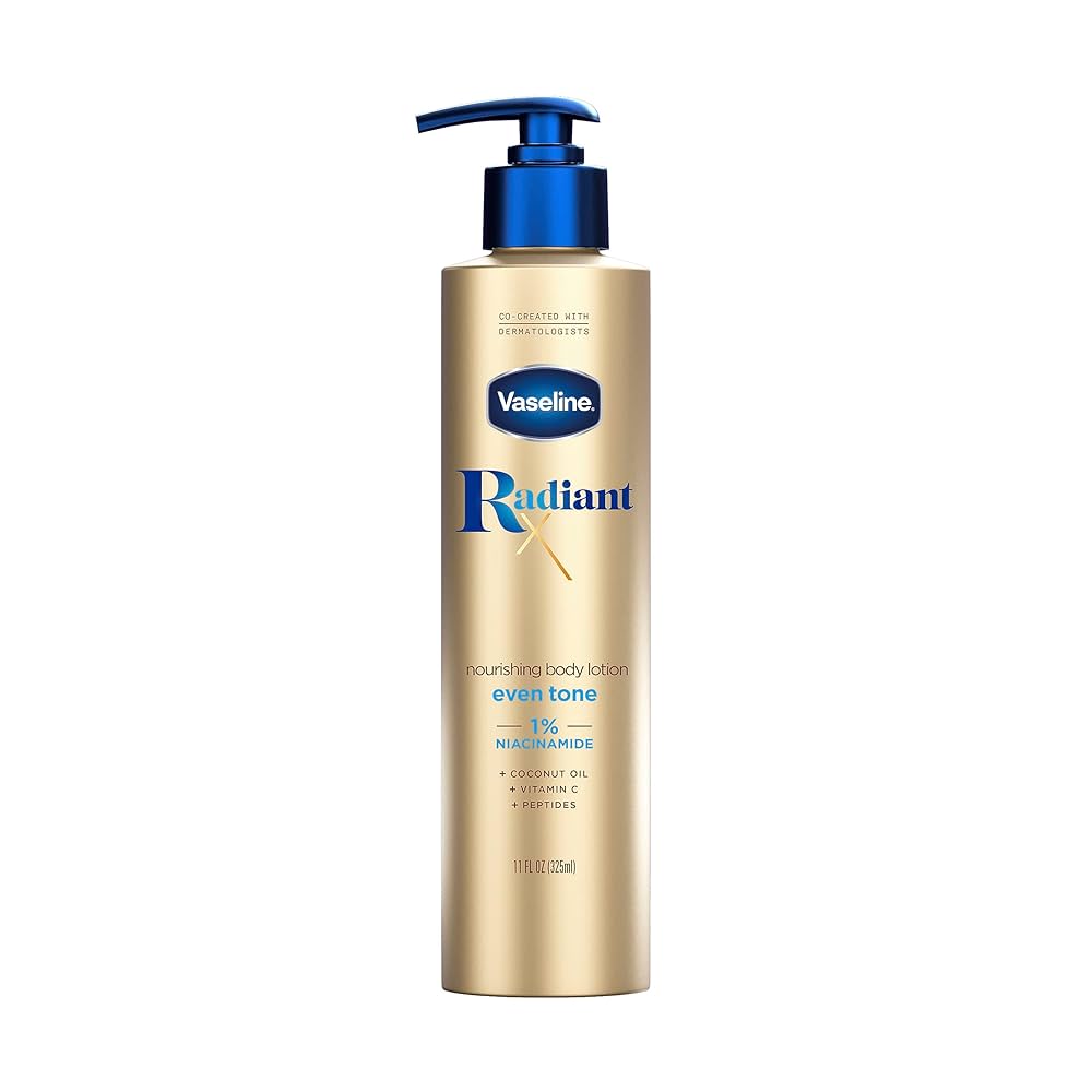 VASELINE RADIANT X NOURISING BODY LOTION - EVEN & TONE 11oz/325ml