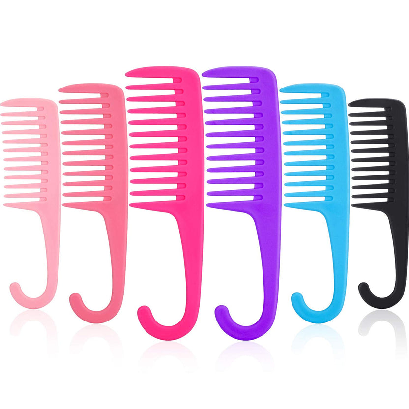 WIDE TOOTH DETANGLING COMB WITH HOOK – Rubicelle Beauty Store