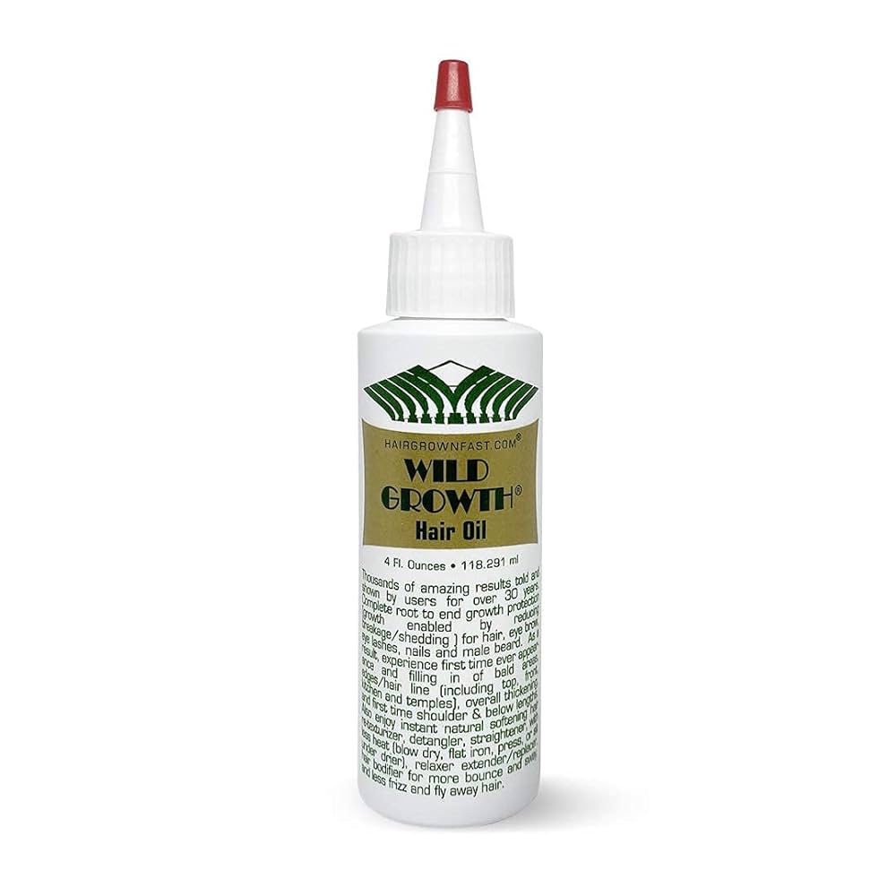 WILD GROWTH HAIR OIL 4oz/118.291ml