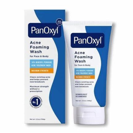 PANOXYL ACNE FOAMING WASH 10% BENZOYL PEROXIDE 5.5oz/156g