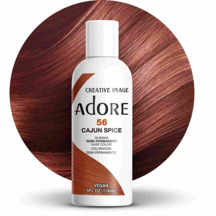 ADORE 56 CAJUN SPICE SEMI PERMANENT HAIR COLOR 4oz/118ml