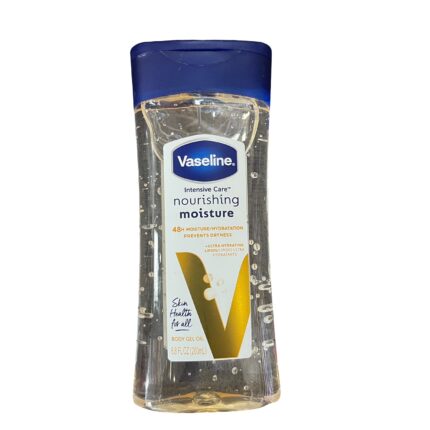 VASELINE NOURISHING MOISTURE BODY GEL OIL 6.8oz/200ml
